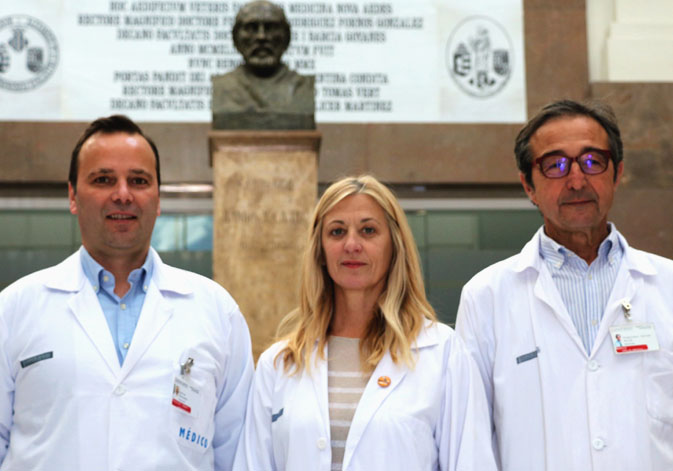 (From left to right): Carlos Ferrando, Marina Soro and Javier Belda.